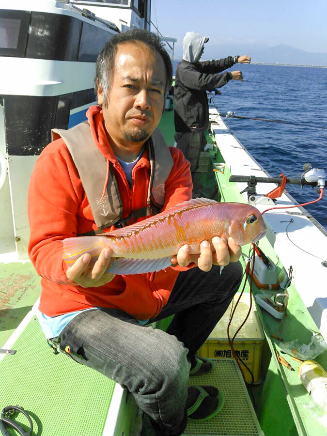 今月の爆モンは、スタッフ川嶋がアマダイに関するクイズを出題♪