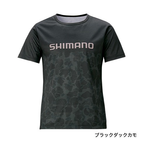 希少　即完売　売り切れ　シマノ SHIMANO Tシャツ 半袖 SH-096T ロイヤルスプラッター Lサイズ ポリエステル100％ 新品未使用
