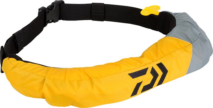 ダイワ『DF-2709インフレータブルライフジャケット(ウエストタイプ自動・手動膨張式)』