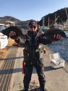 米田・中山様～西伊豆仁科/口太メジナ／米田様43cm&42cm・中山様41cm～