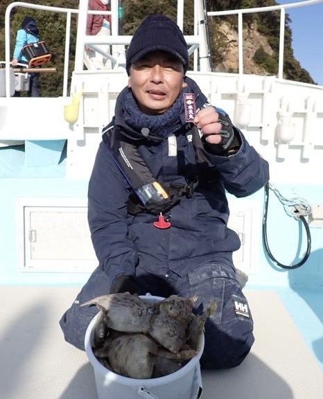 スタッフ平賀釣行記～徳島県 阿南市/カワハギ48匹・最大25cm位～