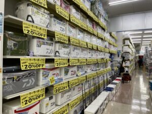 3月31日まで！シマノ・ダイワクーラーボックスの在庫品が20%OFF！