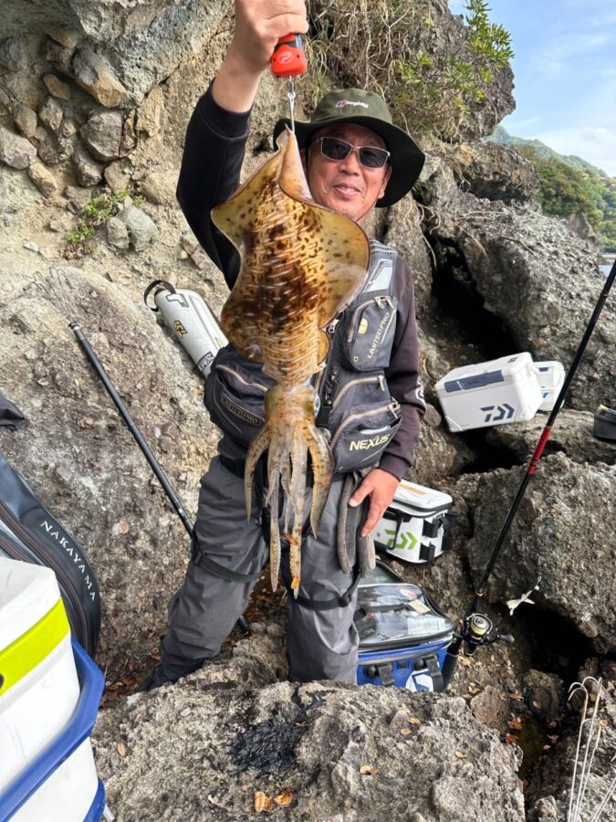 中山様～西伊豆・田子/アオリイカ3.01kg、2.33kg、1.97kg、1.7kg4杯～