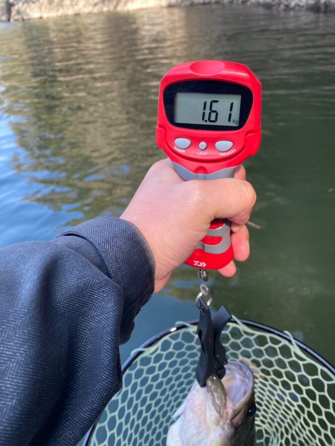 O様～津久井湖/ブラックバス43cm(1610g)と38cm(1010g)～