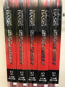 ぜひ在庫のある内に!シマノ『スーパーゲームBASIS SALMON 83NP』