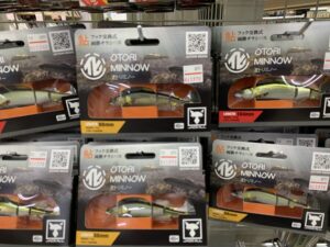 2023鮎ルアー新製品！JACKALL『オトリミノー104/88』