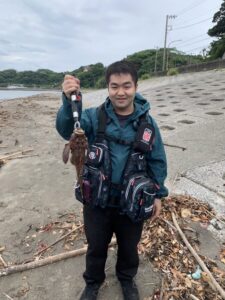 スタッフ大山釣行記～灘ヶ崎～金田湾/オニオコゼ35cm～