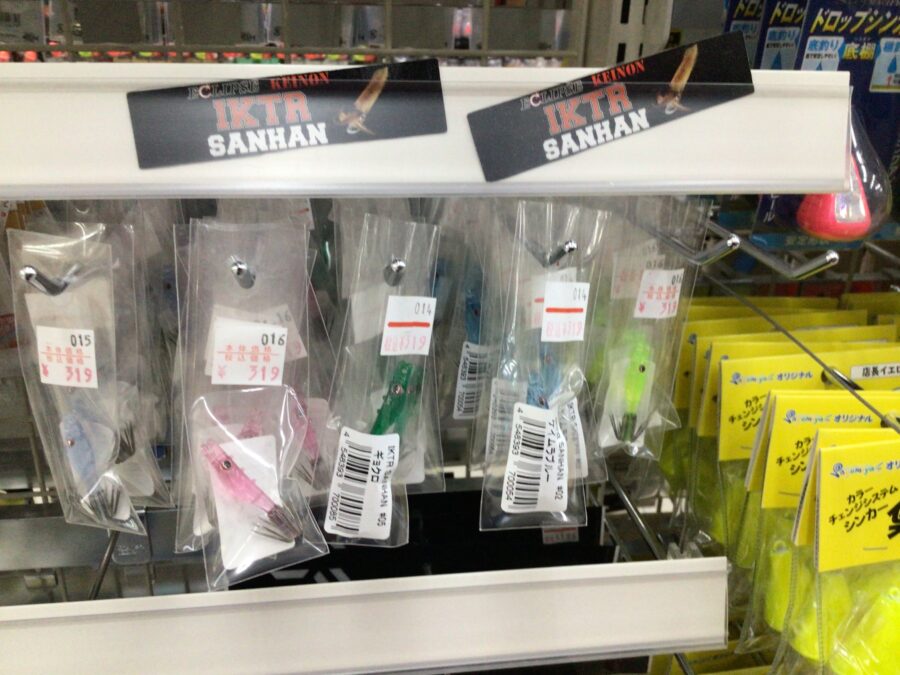 各地で釣果が上向いてきました！マルイカコーナーのご紹介