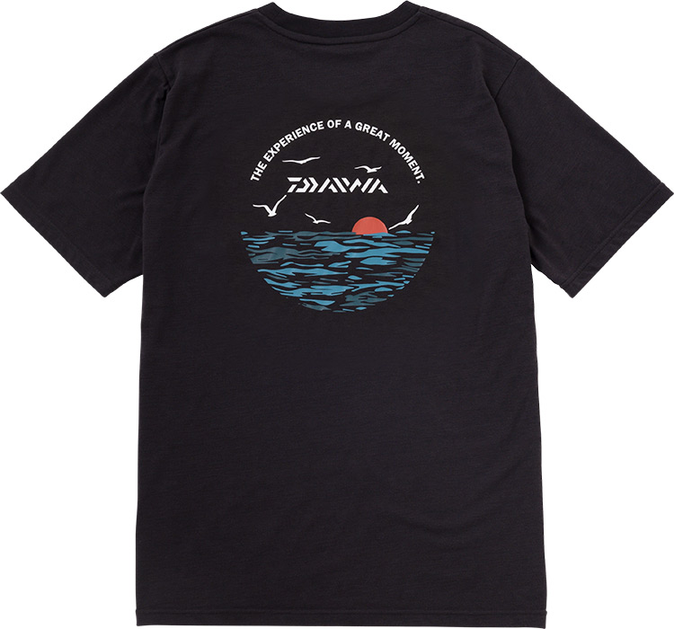 ダイワ『DE-6923(フォトプリントTシャツ レイク)』『DE-6823(グラフィックTシャツ サンライズ)』