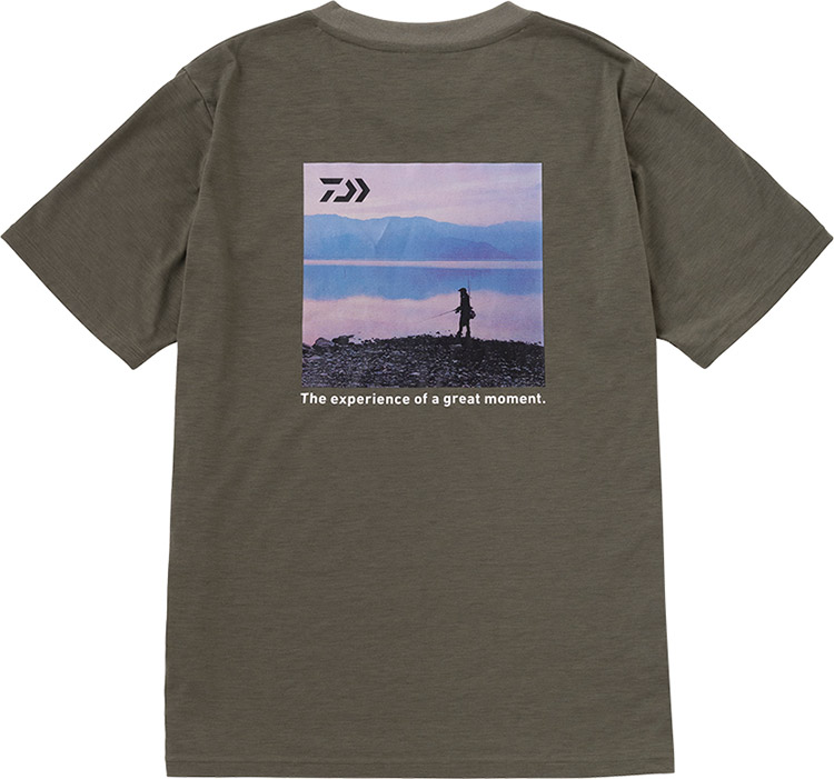 ダイワ『DE-6923(フォトプリントTシャツ レイク)』『DE-6823(グラフィックTシャツ サンライズ)』