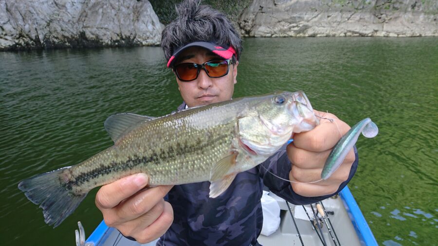 スタッフ君吉田釣行記~津久井湖/ブラックバス25-38cm~