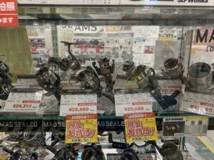 6月30日迄！現金超特価企画開催！こんなロッド・リールもありますよ！