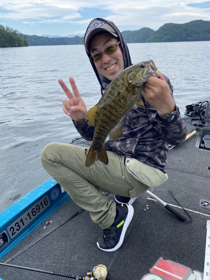 山田様・O様～野尻湖/毎日・スモールマウスバス35～43cm/5匹くらい～