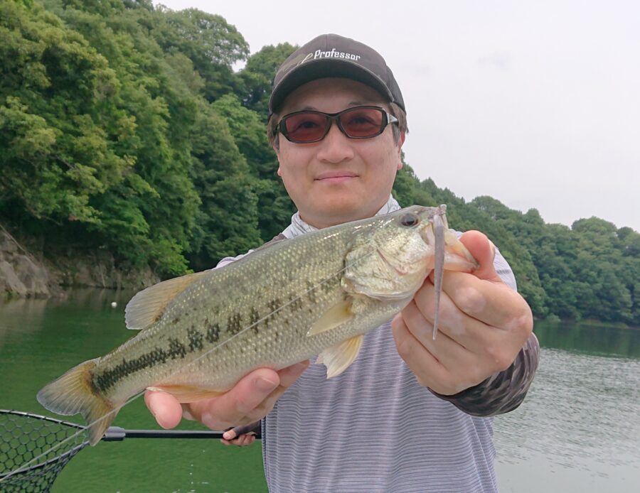 スタッフ吉田君釣行記~津久井湖/3人でブラックバス…15-41cm/15匹~