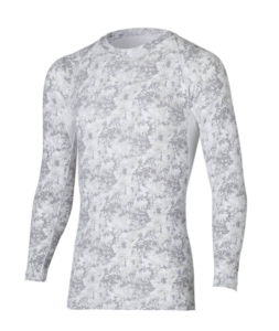 DU-6021Sアイスドライ® クルーネックアンダーシャツ　ボトムホワイト