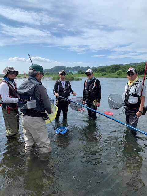 【報告】2023年7月9日　相模屋スタッフによる鮎友釣り講習会