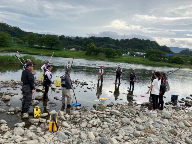 【報告】2023年7月9日　相模屋スタッフによる鮎友釣り講習会