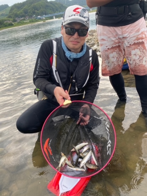 【報告】2023年7月9日　相模屋スタッフによる鮎友釣り講習会