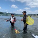 【報告】2023年7月22日（土）『小沢聡•島啓悟名人による』鮎友釣りレベルUP講習会