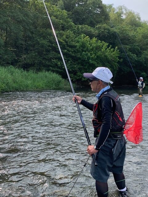 【報告】2023年8月20日 相模屋スタッフによる友釣り講習会