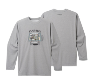 大人気商品が長袖で再登場！シマノ『SH-010V グラフィック ロングスリーブ』