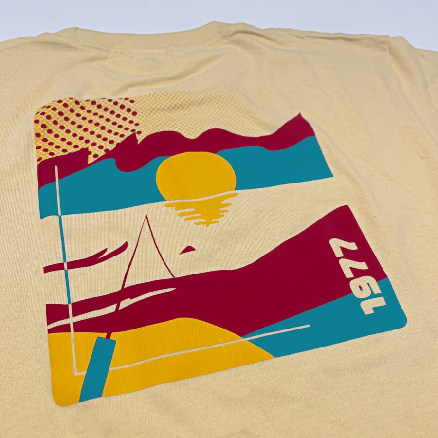 サンライン『ＳＵＷ-１５４０８Ｔ　女子美釣り部コラボTシャツ『あの日の思い出』』