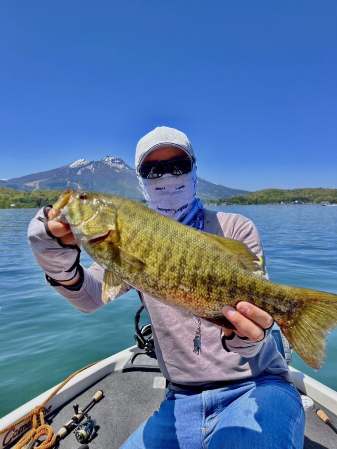 石田親子様~野尻湖/スモールマウスバス39~48cm/4匹~