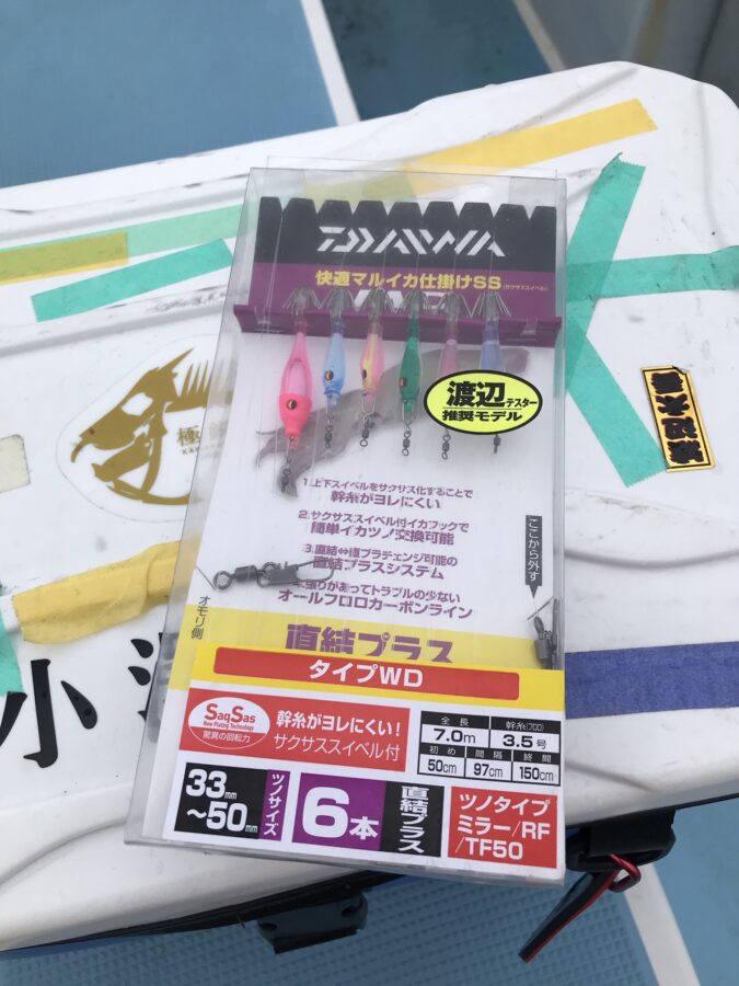 スタッフ小澤釣行記～佐島/マルイカ40杯～