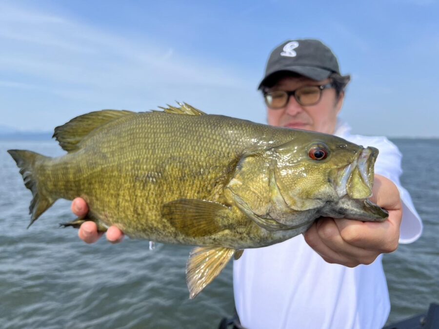 山木様～猪苗代湖/スモールマウスバス42cm/1匹、50.5～54cm/4匹～