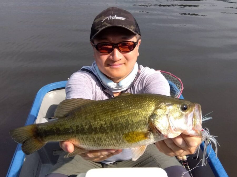 スタッフ吉田釣行記～津久井湖/ブラックバス30～47cm3匹～