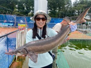 スタッフ千鮎釣行記~栃木県小山市/ニジマス(頂鱒)釣果はアングリングファン9月号で!~