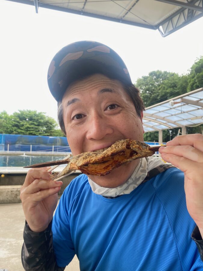 スタッフ千鮎釣行記～栃木県小山市/ニジマス（頂鱒）釣果はアングリングファン9月号で！～