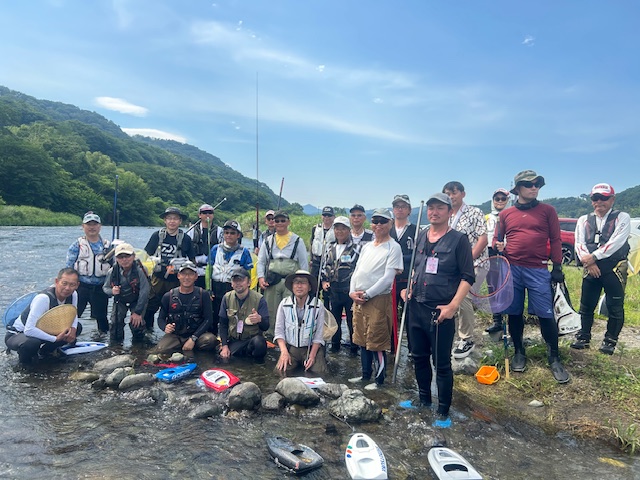 【報告】2024年7月7日（日）2024相模屋鮎友釣り体験会＆講習会