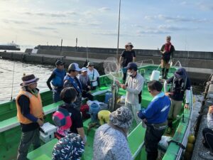 【報告】2024年7月21日（日）相模屋シロギス船釣り体験会＆講習会