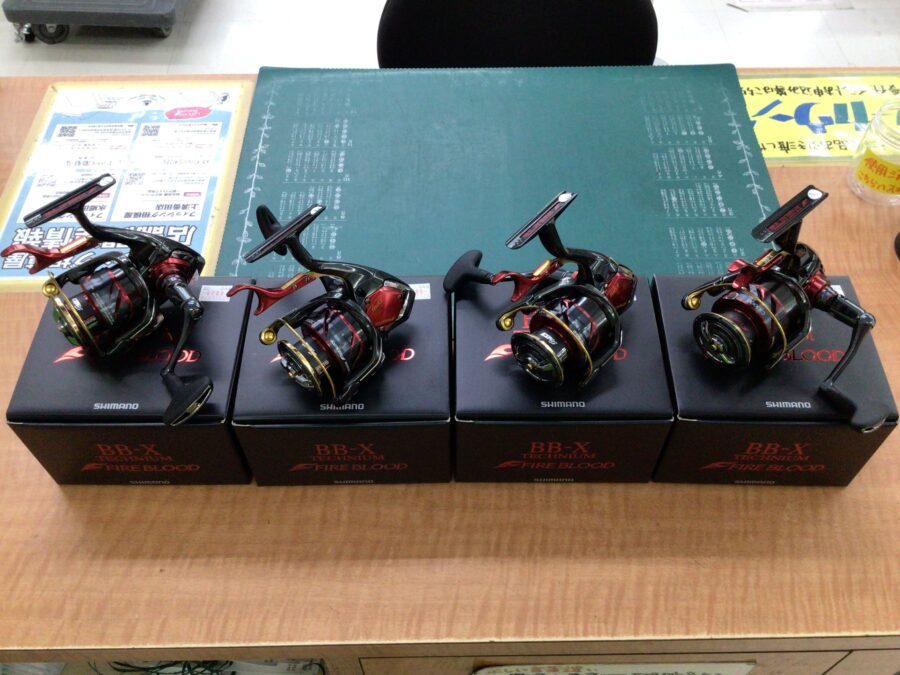 2024限定生産モデル入荷！シマノ『BB−X テクニウム ファイアブラッド