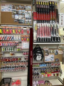 鮭釣りコーナー展開中です！