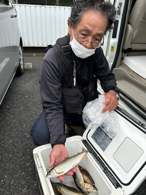 長澤様～多摩川　日野橋/鮎最大28cm～