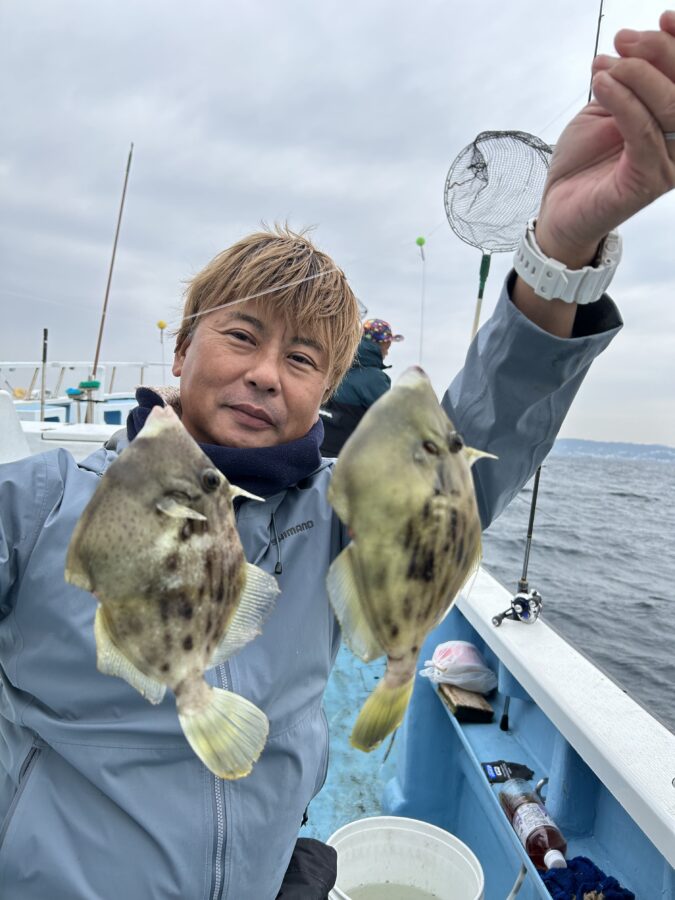 スタッフ平賀釣行記～佐島/カワハギ13匹～