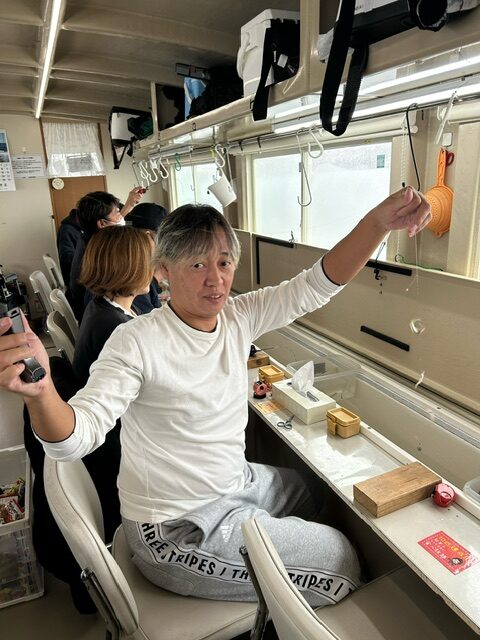 【報告】2024年11月10日（日）相模屋山中湖ドーム船ワカサギ釣り体験&講習会