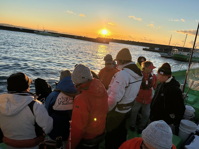 【報告】2024年12月15日（日）相模屋アマダイ船釣り体験会＆講習会