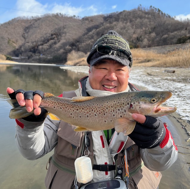 スタッフ平賀釣行記～長野県/犀川・奈良井川/レインボートラウト2匹/45cm・48cm～