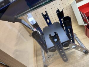 次回生産未定ラスト1点、U-BASE海老名にて！ロデオクラフト『スーパーカスタムロッドスタンド』