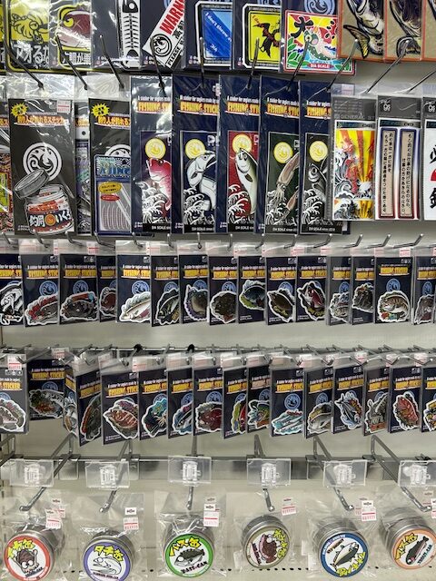 釣種色々！ウォーターサイドピーターパン『フィッシュステッカー』・ダイヤスケール『フィッシングステッカー』