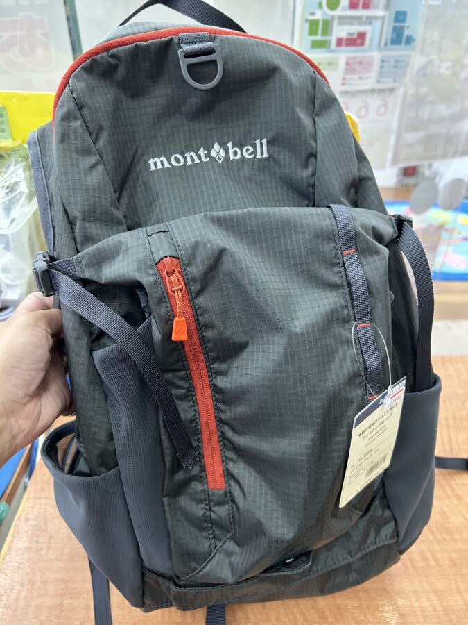 リュック＋ベストで多機能！montbell『アングラーパック25