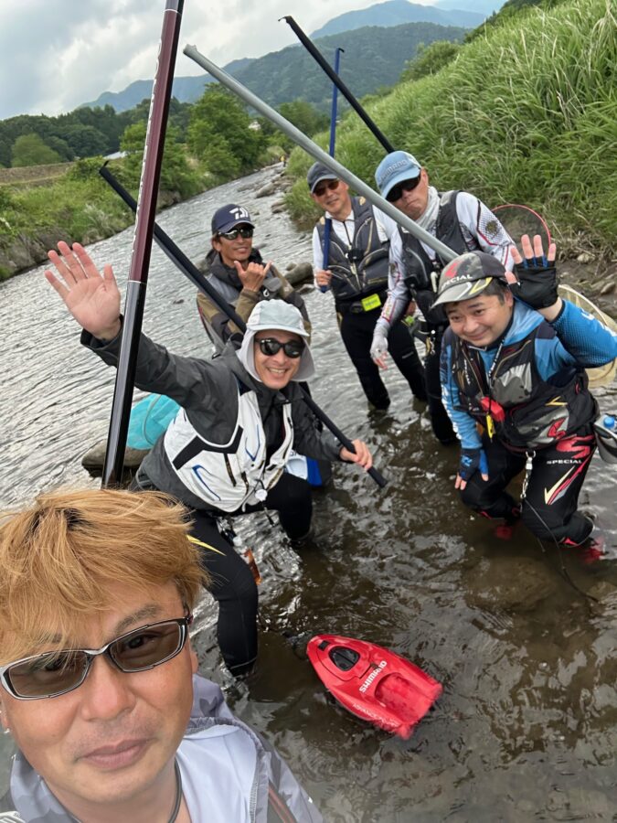 スタッフ平賀釣行記~葛野川 宮古橋下流/アユ13-31匹/最大16cm位(オトリ別)~