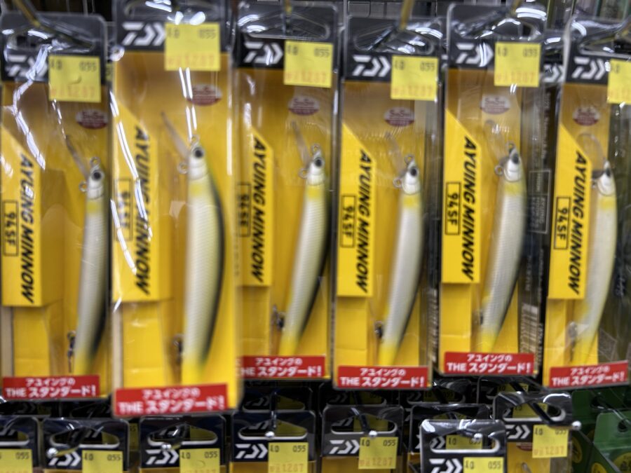 売れ行き好調！ダイワ『AYUING MINNOW94SF/オリカラ『からまれ鮎』』