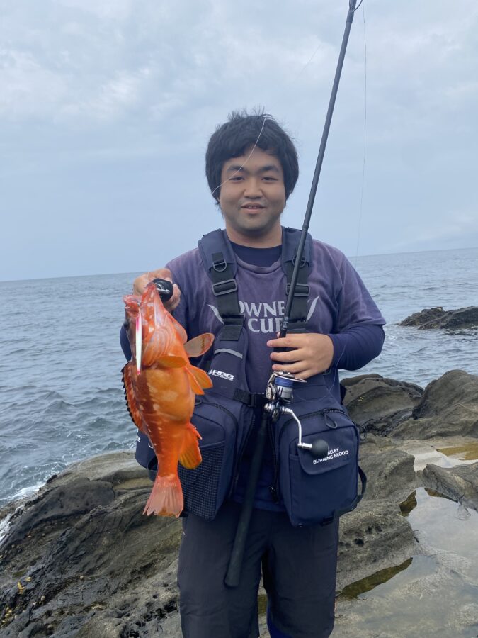 スタッフ大山釣行記～三浦半島/アカハタ37cm1匹～