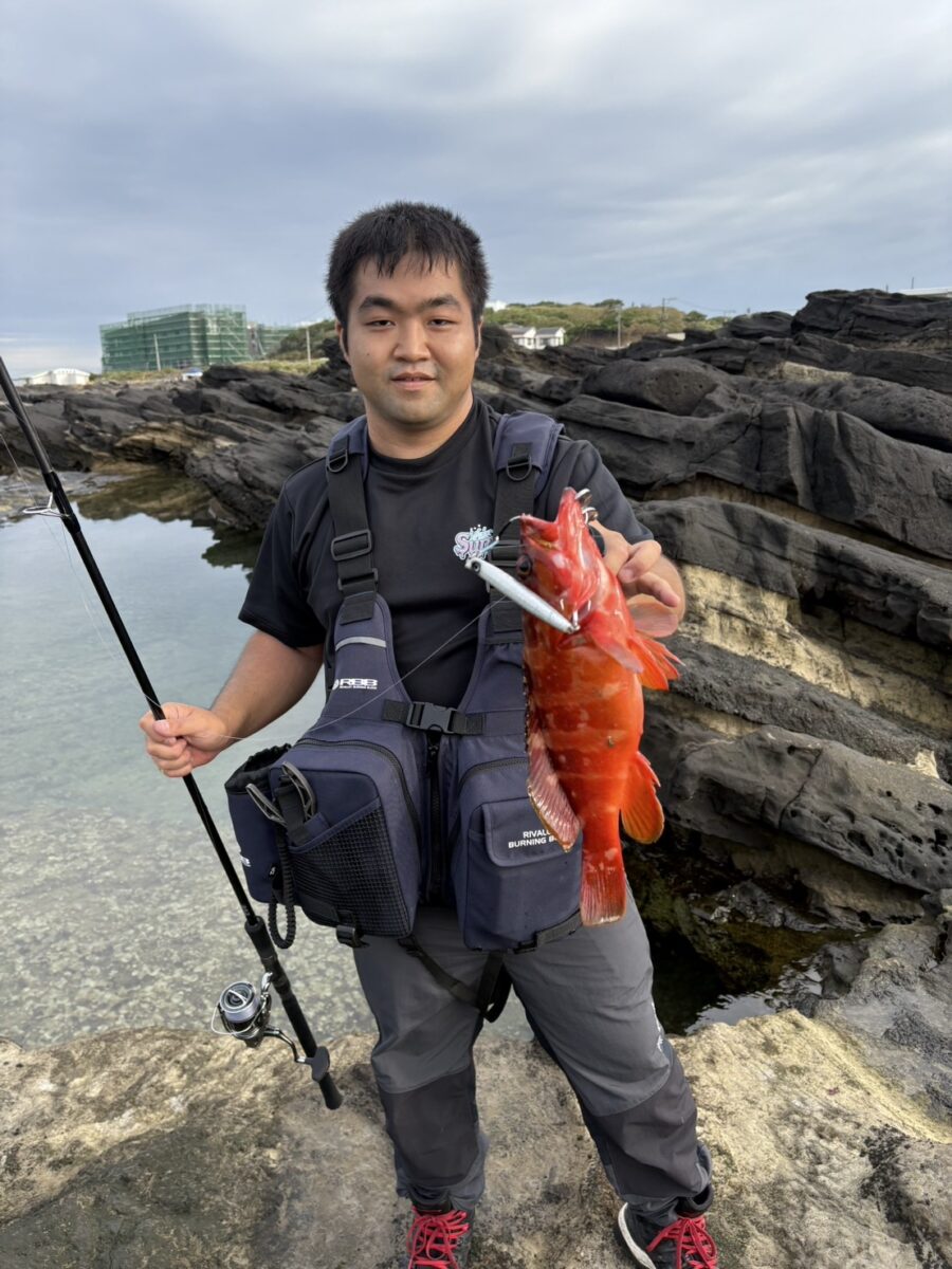 スタッフ大山釣行記～城ヶ島/アカハタ…37cm/1匹～