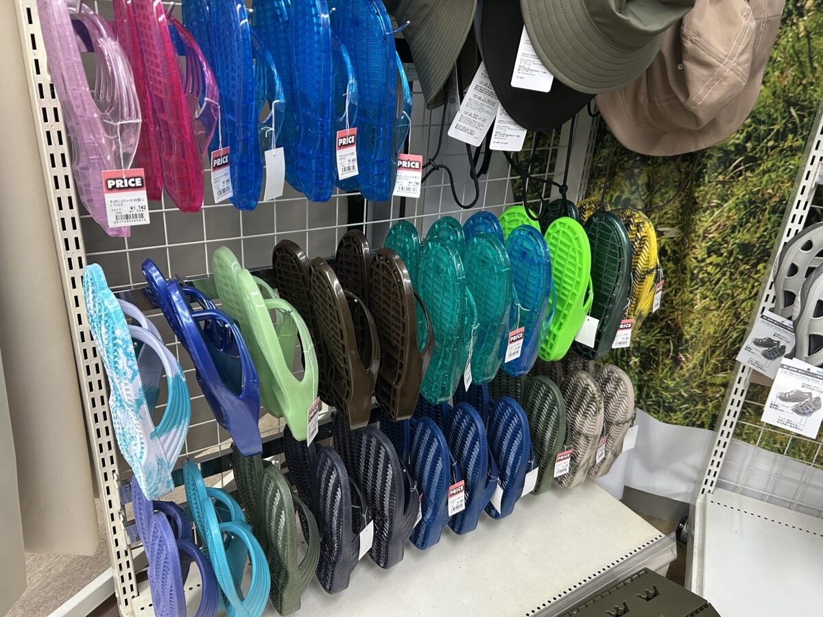 メンズ＆レディースサイズ入荷！下田漁具『ギョサン』