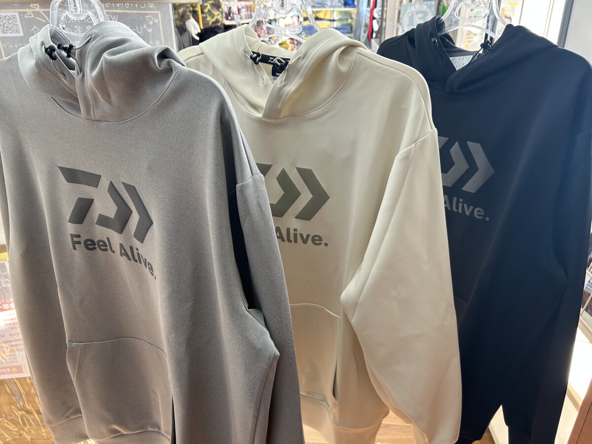 秋冬ウェア入荷！ダイワ『DE-8925 ダンロテックスエットフーディー』